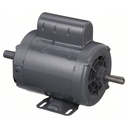 DAYTON Power Tool Motor, 2-Shaft, 1 HP, 3450rpm, 115/230V