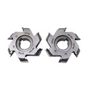 Trim Cutters for CEHISA Edge Banding Machine, Others, 20mm Bore, Straight, 3mm Radius (2pc Set)
