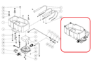 Complete Glue Pot Assembly For Edgebander Bandit 3/2