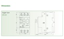 Motor Circuit Breaker For Bandit 3|2 Edgebander, (QM3)