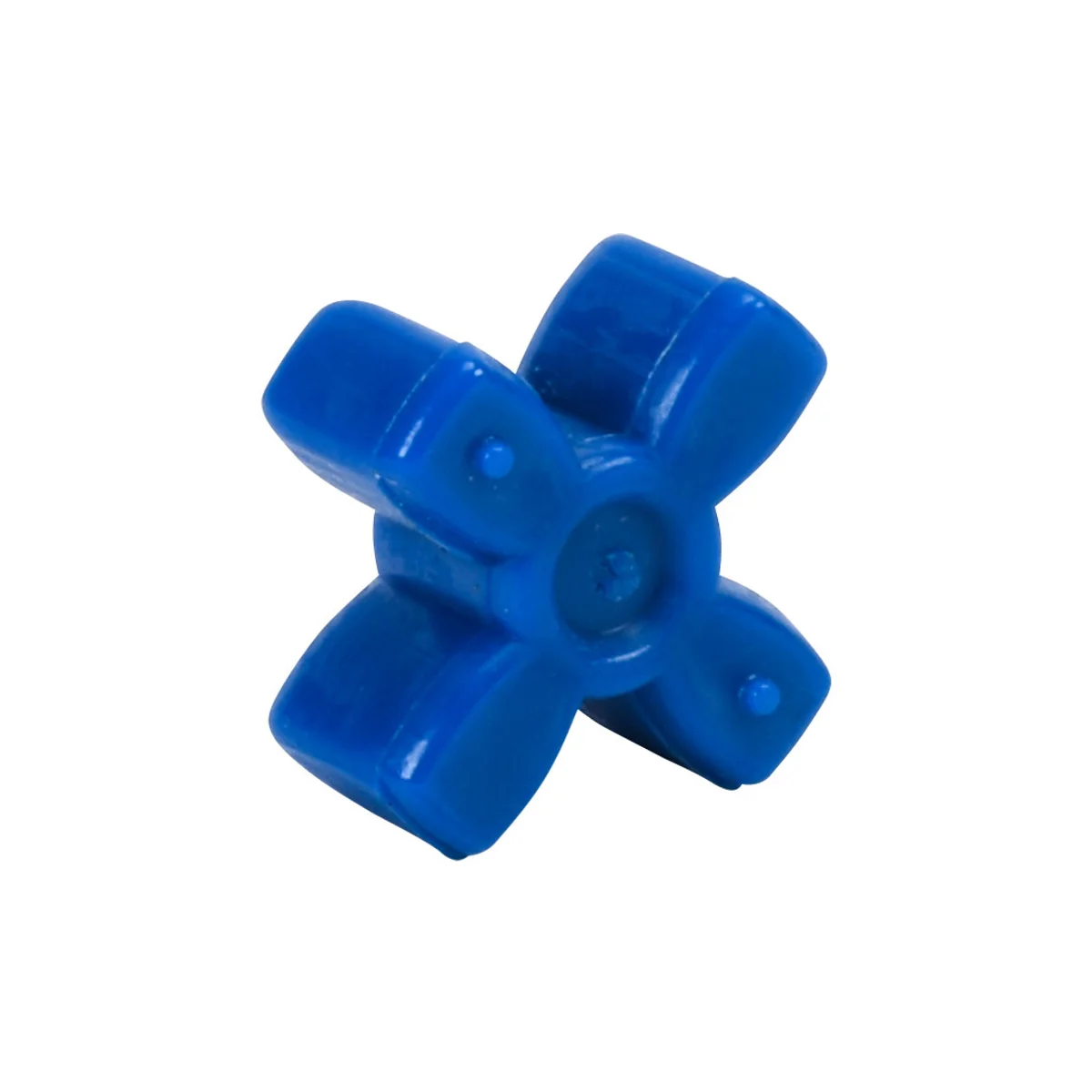 Sung-Il Machinery drive coupling spider, jaw type, size 14, thermoplastic polyurethane, 98A durometer. For use with SJC-14C series hubs. - Image 1