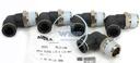 1/2" tube to 1/2" NPT pneumatic push-to-connect fitting, male, elbow, rotating