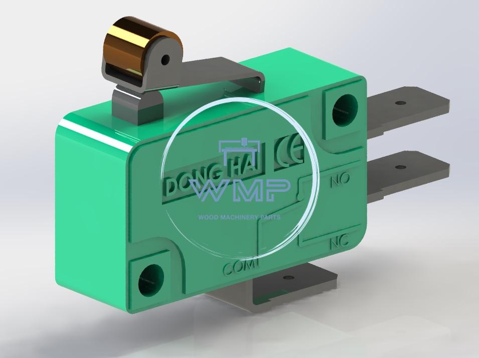 KW3-0Z Microswitch, Miniature Snap Action Switch, Hinge Lever Actuator, SPDT, 16A @ 240V AC, UXCELL  