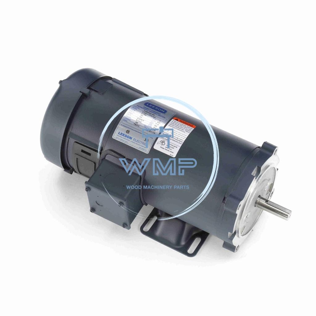 Leeson SCR Motor, 1 HP, 90V, 1750 RPM, S56C Frame, TEFC, 108022.00