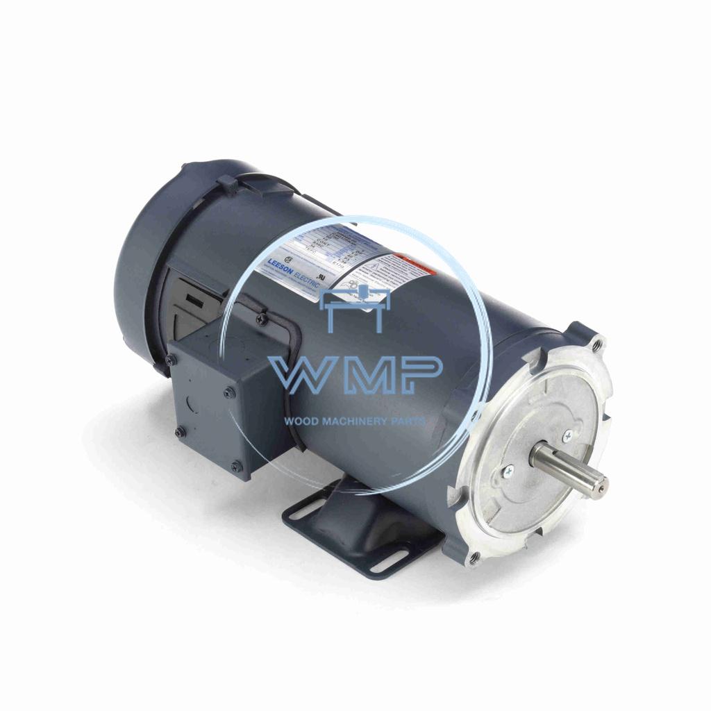 Leeson SCR Motor, 1 HP, 90V, 1750 RPM, S56C Frame, TEFC, 108022.00