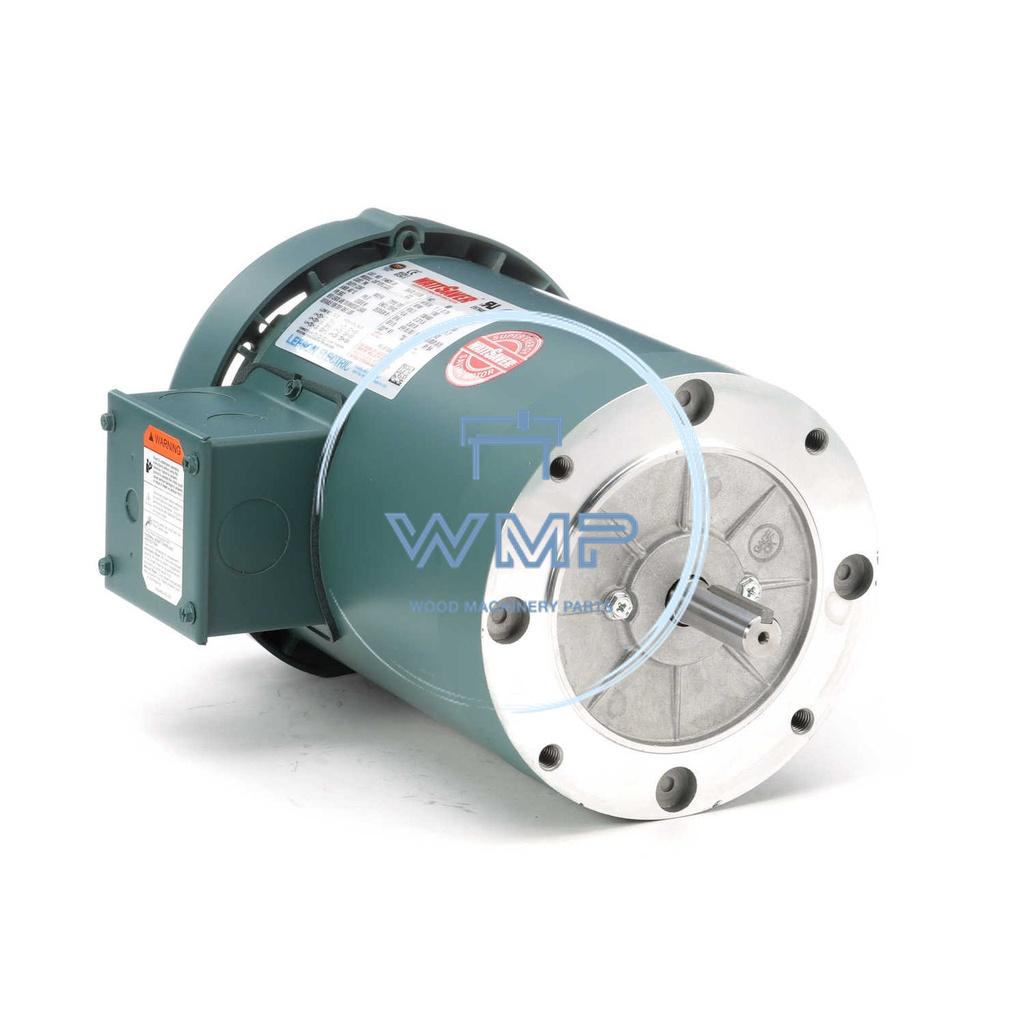 Leeson General Purpose Motor, 1 HP, 230/460 V,1800 RPM, 56C Frame, TEFC, 114638.00