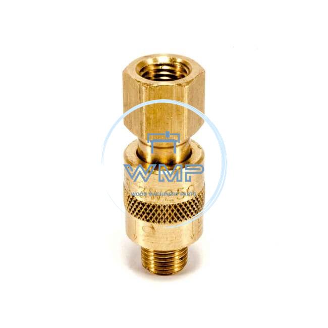 Slide Valve, Hand Slide Flow Control, 1/4" NPT Thread, Brass, Fost-Air 3W250, A86