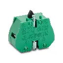 GCX, ECX, and ECP Series Pushbuttons and Switches contact block, 22mm, (1) N.O. contact, (ECX1040)