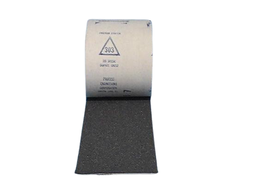 Graphite Canvas Pad for Edge Sanders, Wide Belt Platens, 8 Inch