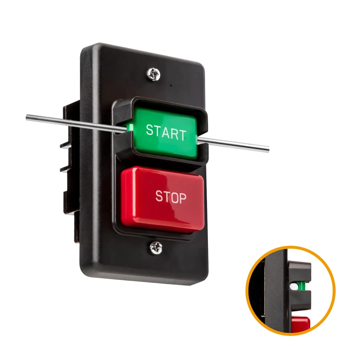 120/230V Dual Voltage, On|Off Switch, Safety Power Switch for Table Saw, Router Table, Drill Press, Bench Saw, Bandsaw, Grinder, Other, 28 Amps, 1 Phase - Image 1