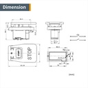 Safety Paddle Switch, Dual Voltage 120V/230V, Table Saw, Router Table, Drill Press, Bandsaws, Etc. - Image 2