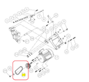 Laguna P12|10 Panel Saw Main Motor Drive Belt, (207141) - Image 1