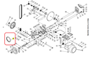 Jet 10” SuperSaw Height Adjust Replacement Belt, Model JWSS10LFR, (JT9-JWSS10-686) - Image 2