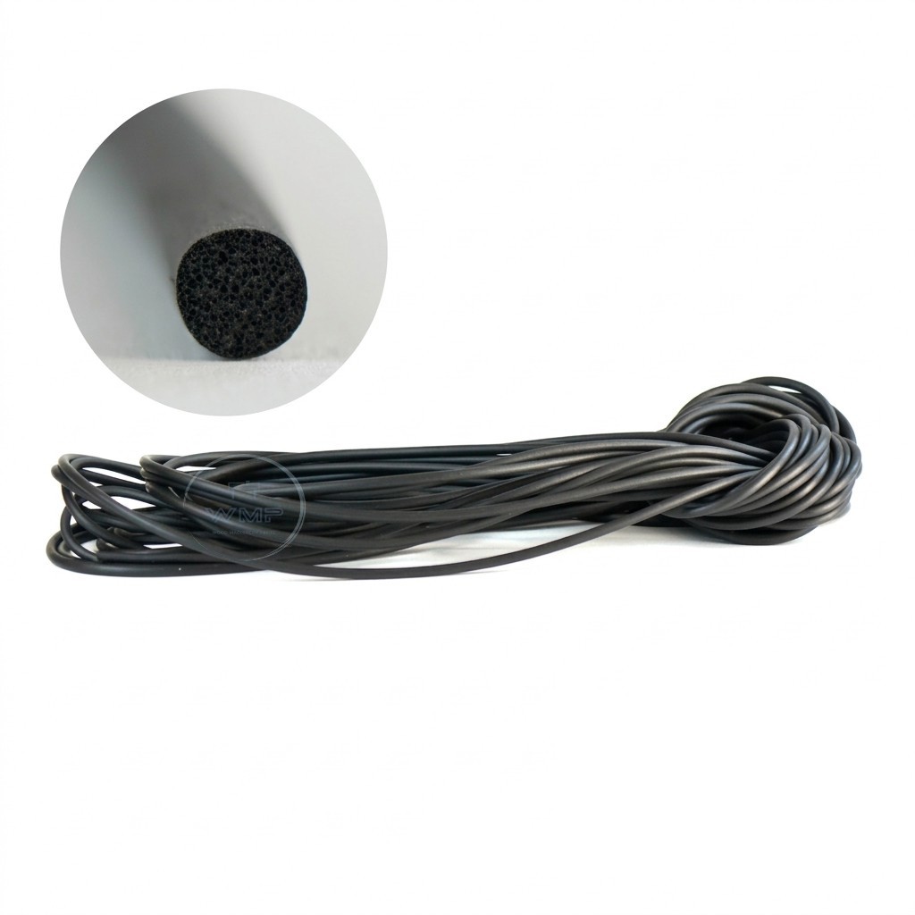 3/8" Round Firm Density CNC Gasket x 100' Roll, (XR3750) - Image 1
