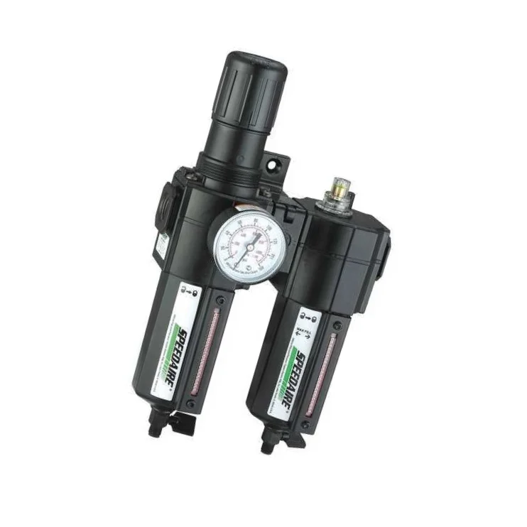Speedaire Air Filter/Regulator/Lubricator, 3/4 Inch NPT, 186 CFM, 250 PSI, (7D734) - Image 1