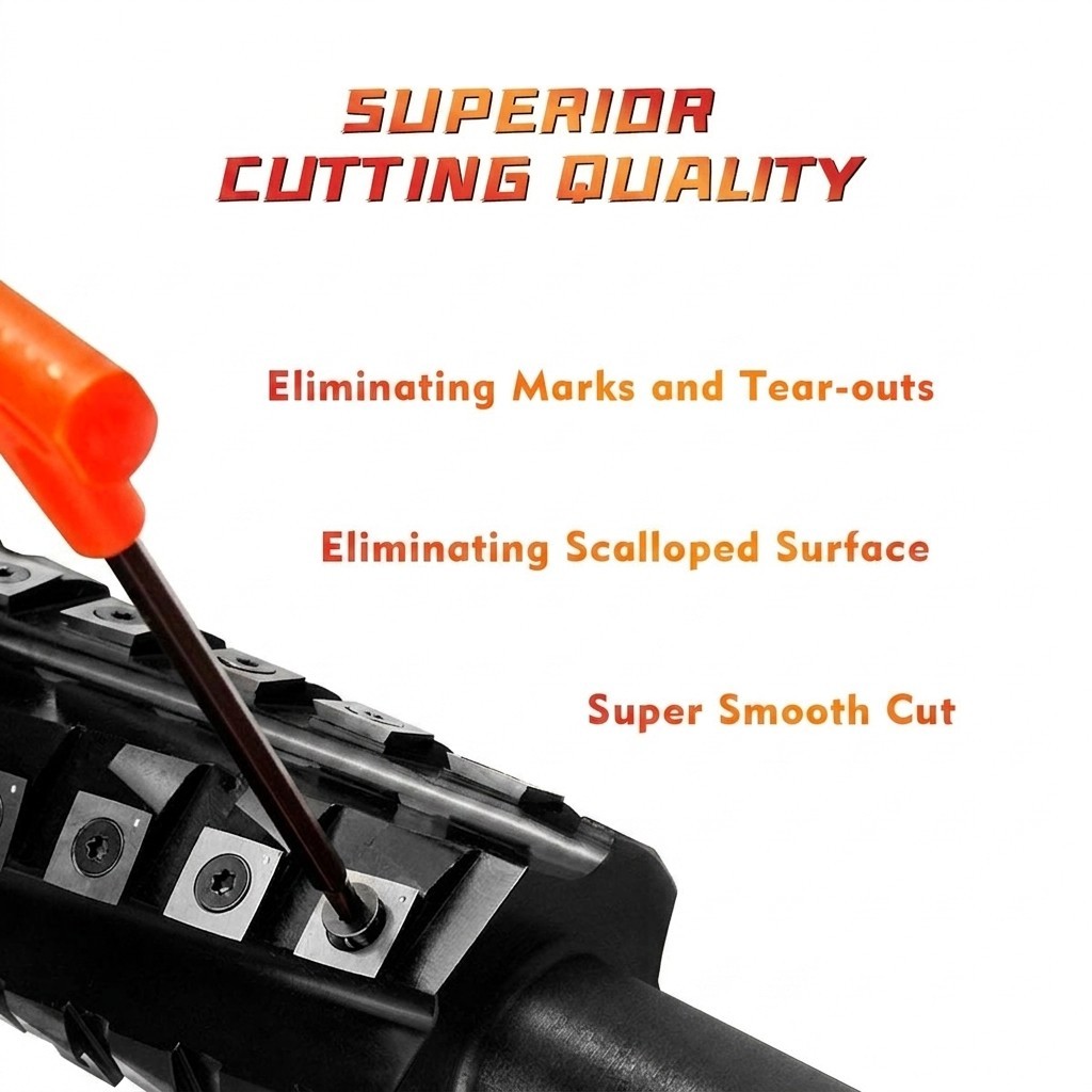 Helical Cutterhead for Woodtek 20" Thickness Planer, (924083) - Image 3