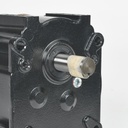 IronHorse VP1 series parallel shaft DC gear motor, 1/8hp, 90 VDC, 32rpm, 220 lb-in full load torque, 1.5 FLA, 58:1 ratio, 5/8in shaft diameter.