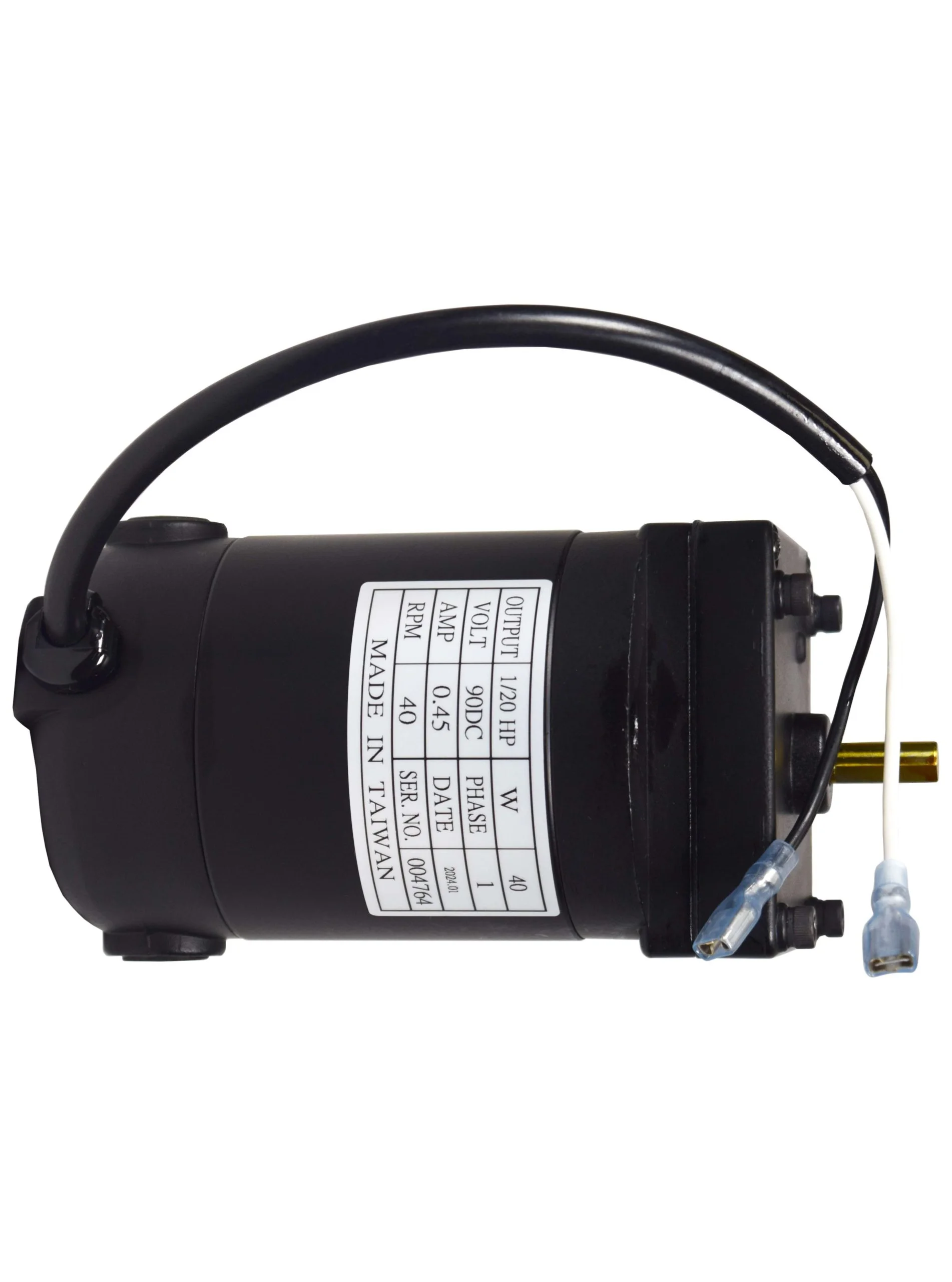 Laguna, Drum Sander Feed Belt Gear Motor, for Supermax Sanders, 1/20HP, 90VDC, (480BS-101) - Image 2