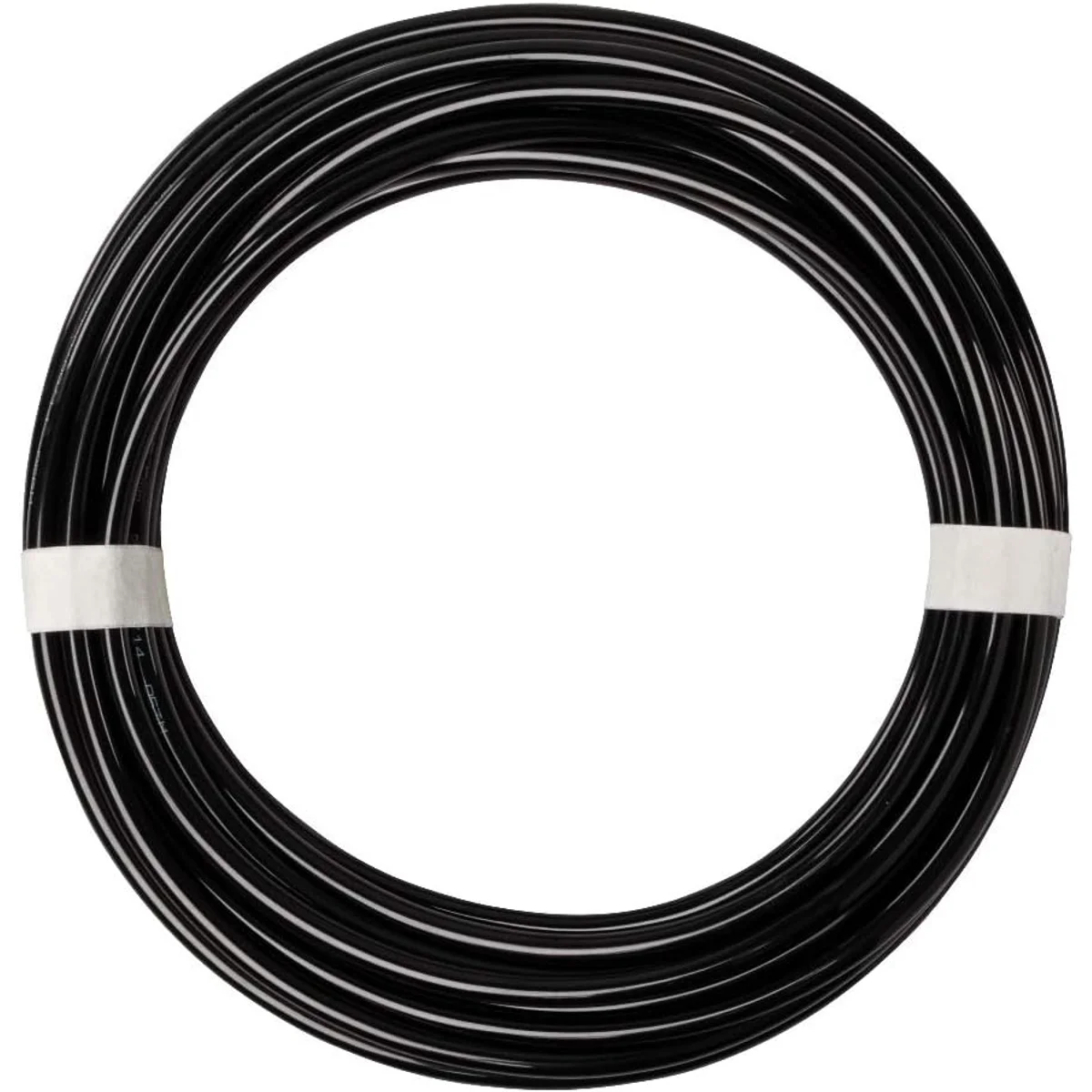 Pneumatic Tubing, Air Line, Air Hose, Polyurethane, Black, 1/2 Inch O.D., .328 Inch I.D., (100ft Package) - Image 2