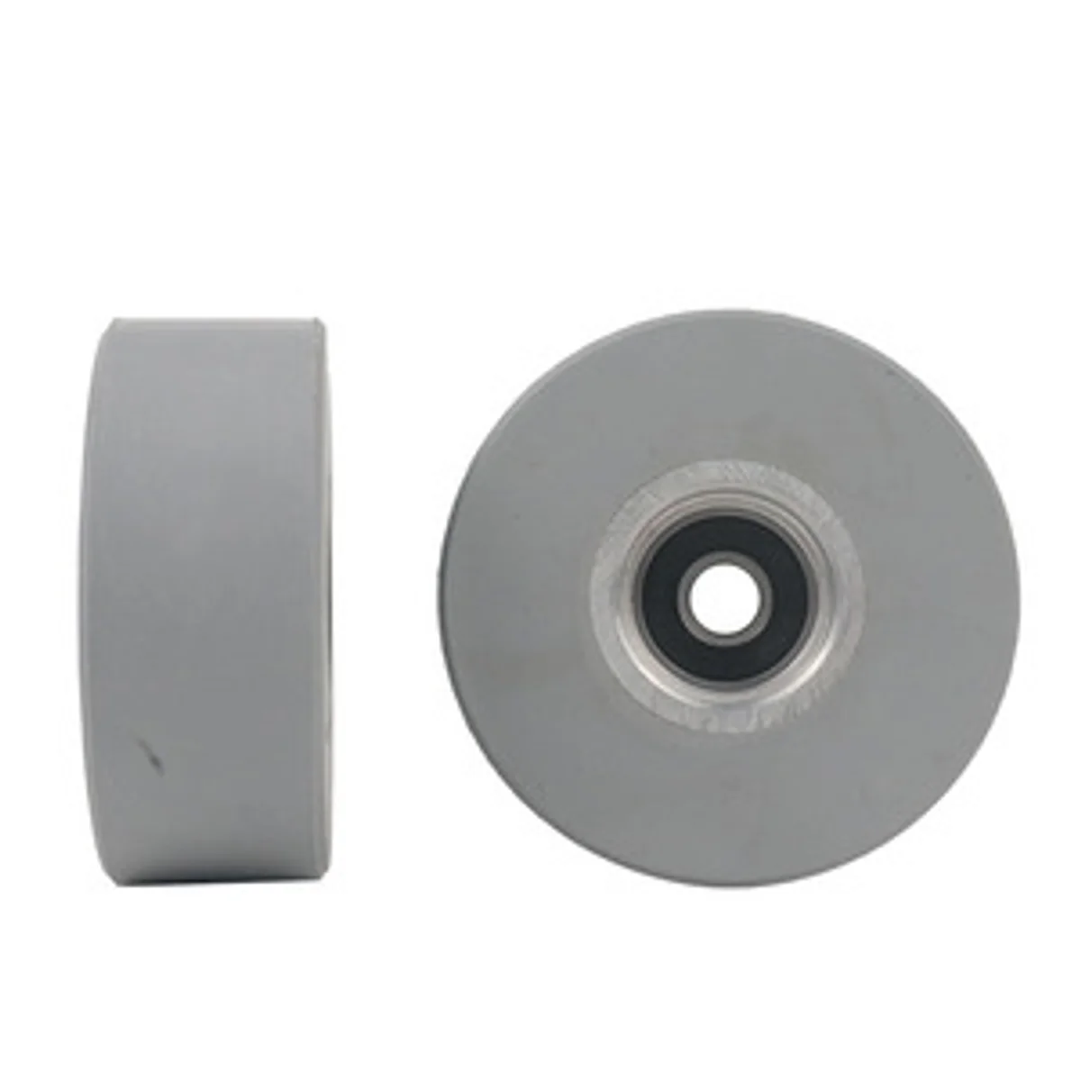 SCM Edgebander Rubber Pressure Roller Wheel, Grey, 65x8x25mm, (331661) - Image 3