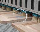 Wide Belt Sander Conveyor Drive Belt, 37" x 135", KUNDIG Holz-Her (OPTIQ T5E 2-37)
