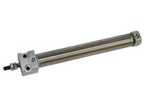 AirTAC Roundline Mini Pneumatic Cylinder 1-3/4" bore 15" stroke NPT thread - Image 1