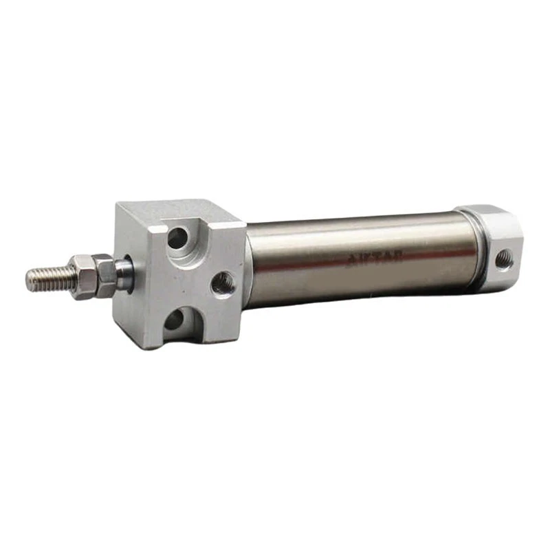 AirTAC Roundline Mini Pneumatic Cylinder, 1-1/4" bore, 20" stroke, NPT thread - Image 2