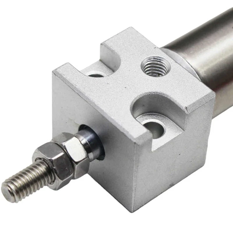 AirTAC Roundline Mini Pneumatic Cylinder 1-3/4" bore 14" stroke NPT thread