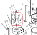 Maksiwa CP.1 Dust Collector Motor, 1HP, (SPMAK-CP-09B) - Image 3