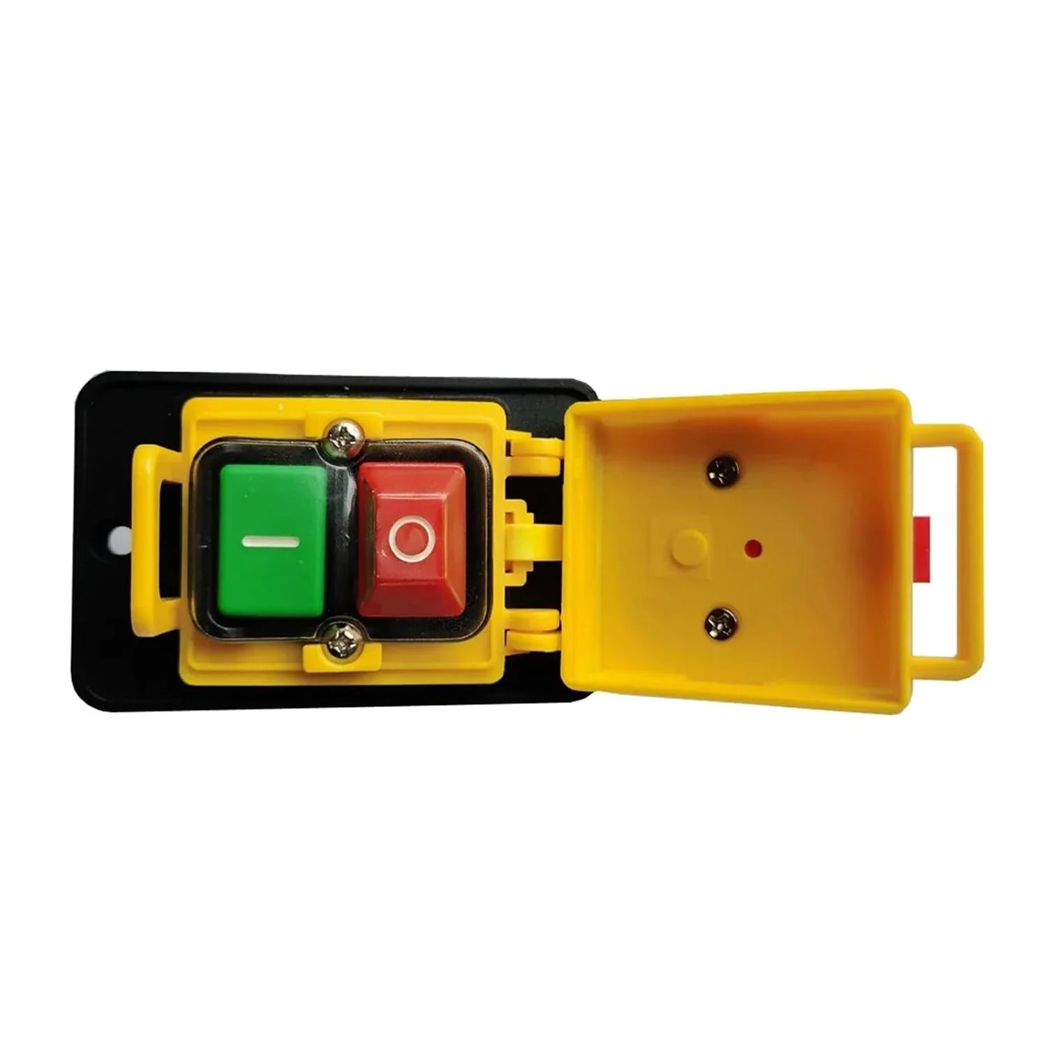 Electromagnetic Push Button Switch, 120V, 10A, 4 Pin, (KJD12) - Image 2