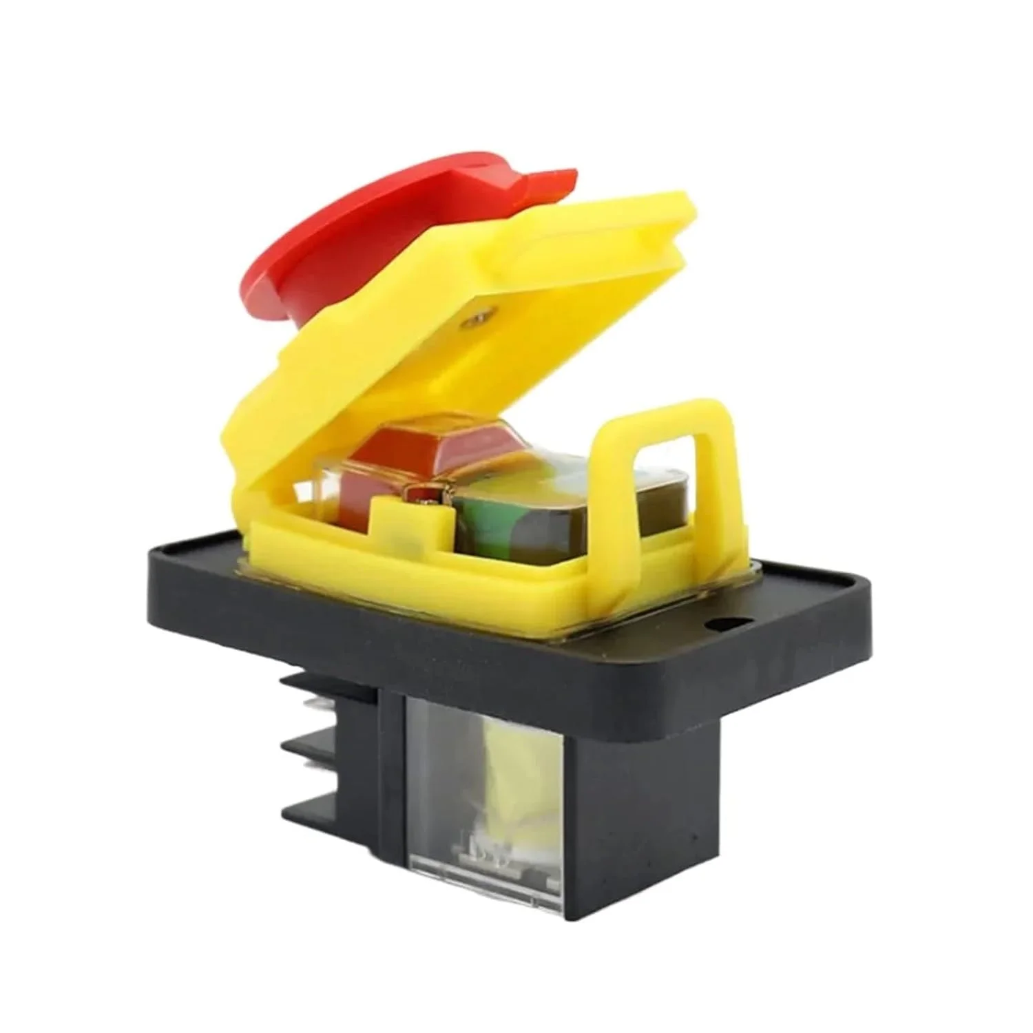 Electromagnetic Push Button Switch, 120V, 10A, 4 Pin, (KJD12) - Image 4