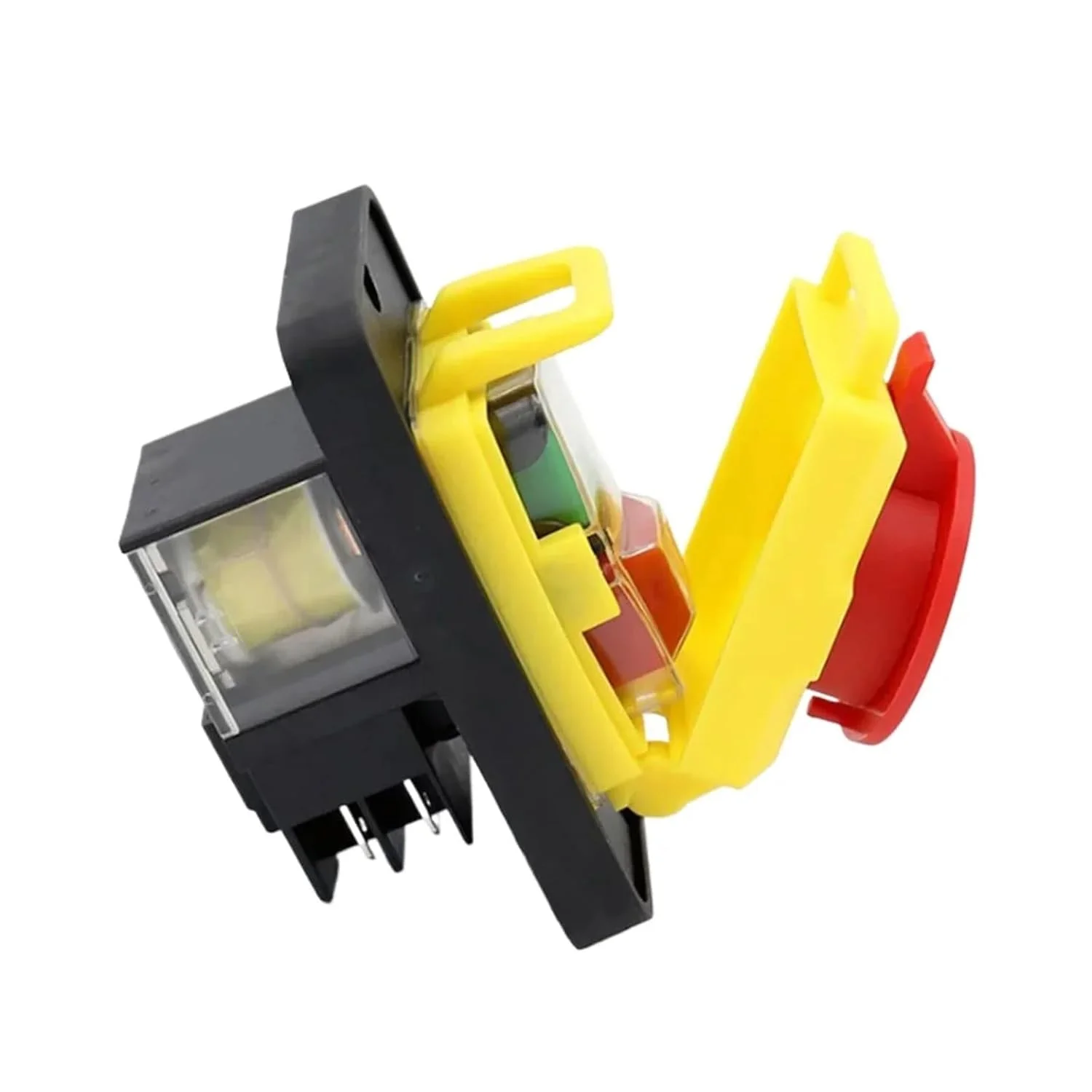 Electromagnetic Push Button Switch, 120V, 10A, 4 Pin, (KJD12) - Image 5
