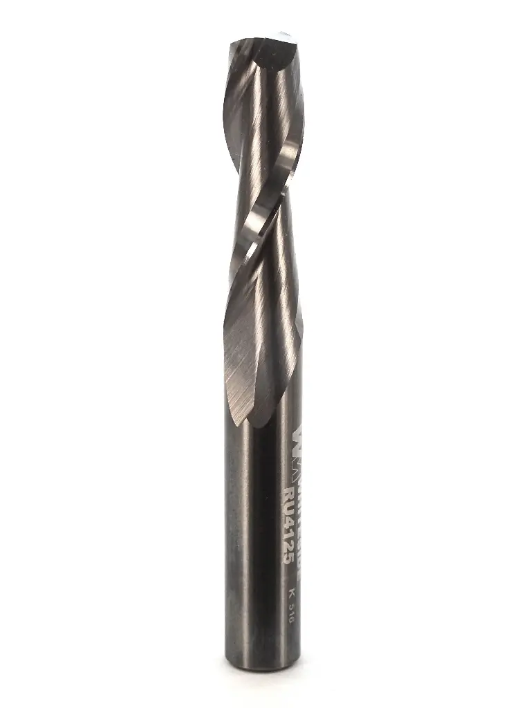 3/8" Up Cut Spiral Router Bit, 3/8" Cut Dia, 1-1/4" Cut Length, Whiteside RU4125