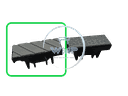 Cantek Edgebander Conveyor Track Pad, 722007, (Alternate), image 6