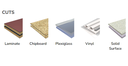 Solid Surface Blade, 10" x 72T x 5/8" Arbor, LU95M010, Freud, Image 1