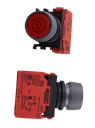 Striebig Panel Saw Push Button, Red, Standard, 047.825, image 3