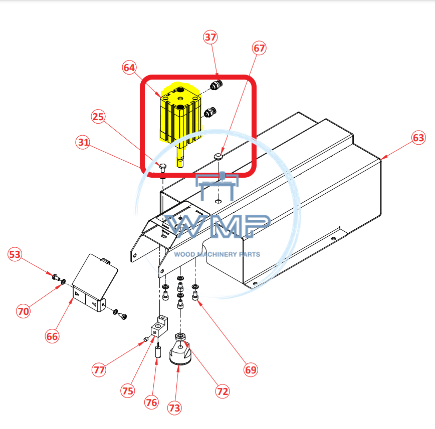 Maksiwa PHM.30 Pocket Hole Machine Speed Controller