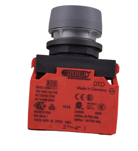 Striebig Panel Saw Push Button, Red, Standard, 047.825, Contactor Only,  image 2
