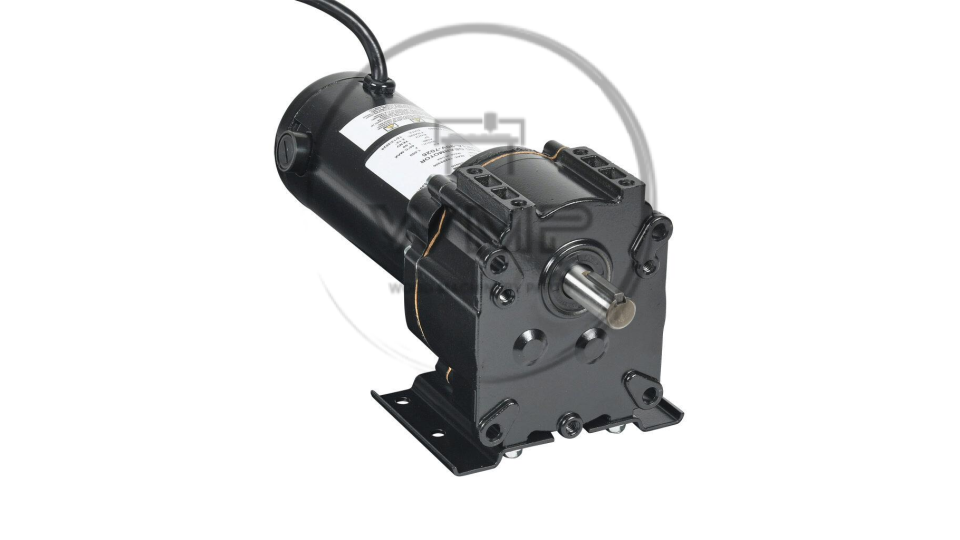 IronHorse VP1 series parallel shaft DC gear motor, 1/8hp, 90 VDC, 26rpm, 280 lb-in full load torque, 1.58 FLA, 69:1 ratio, 5/8in shaft diameter.