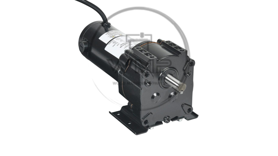 IronHorse VP1 series parallel shaft DC gear motor, 1/8hp, 90 VDC, 32rpm, 220 lb-in full load torque, 1.5 FLA, 58:1 ratio, 5/8in shaft diameter.