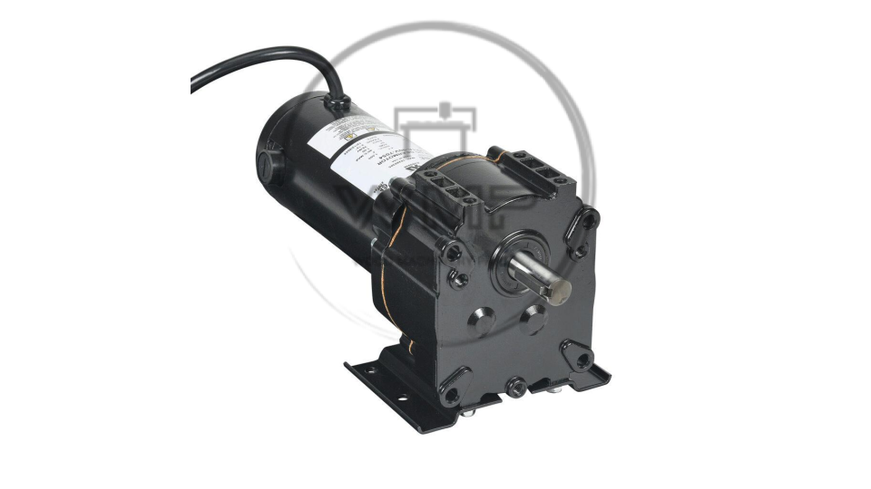 IronHorse VP1 series parallel shaft DC gear motor, 1/8hp, 90 VDC, 54rpm, 138 lb-in full load torque, 1.51 FLA, 34:1 ratio, 5/8in shaft diameter.