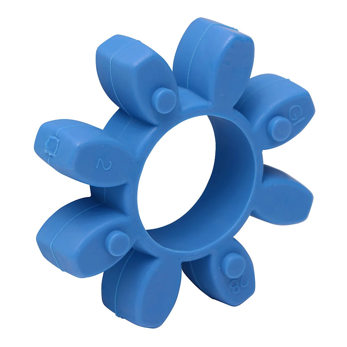 SureMotion drive coupling spider, jaw type, size 65, polyurethane, 80A durometer. For use with DC-JAC65 series hubs.
