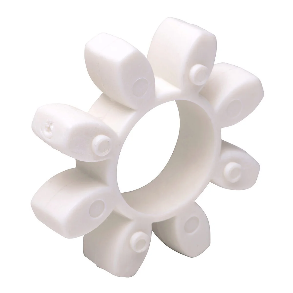 SureMotion drive coupling spider, jaw type, size 65, polyurethane, 92A durometer. For use with DC-JAC65 series hubs.