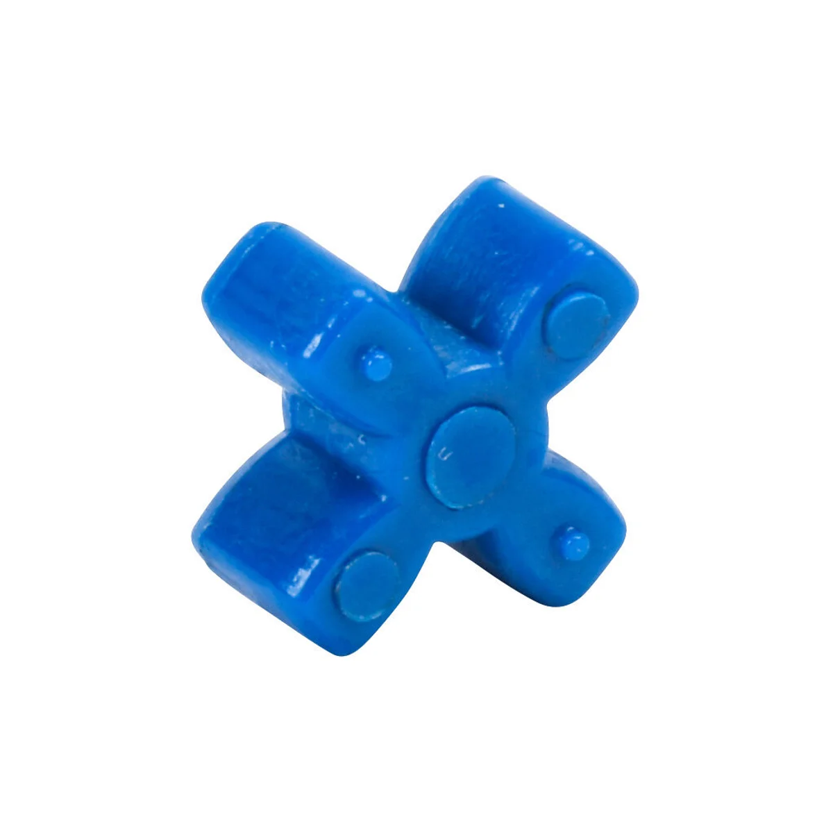 Sung-Il Machinery drive coupling spider, jaw type, size 14, thermoplastic polyurethane, 98A durometer. For use with SJC-14C series hubs.