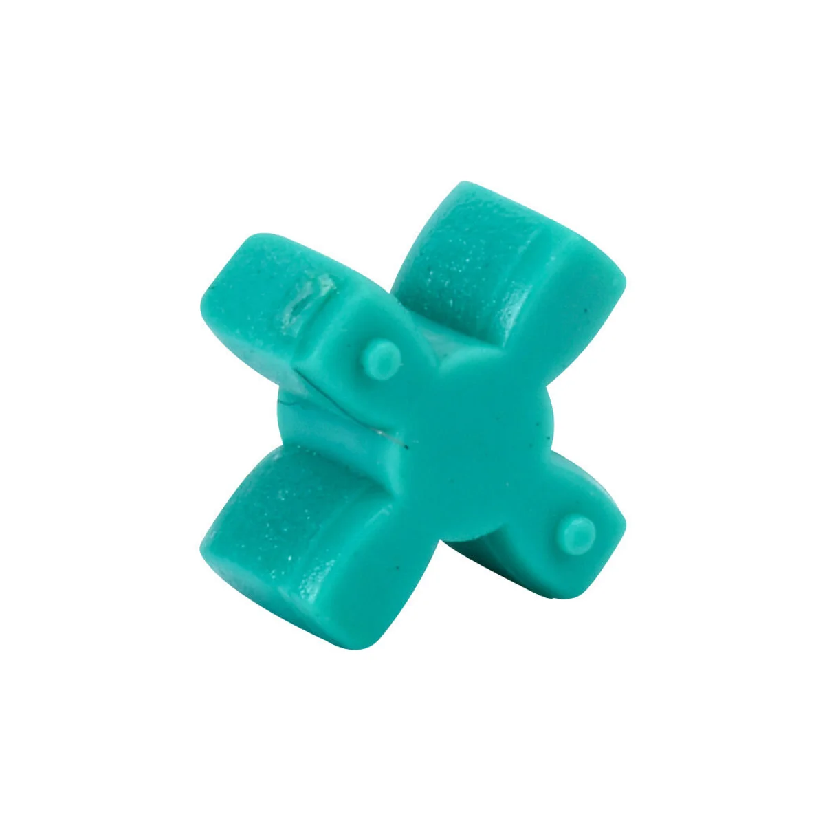 Sung-Il Machinery drive coupling spider, jaw type, size 14, Hytrel, 98A durometer. For use with SJC-14C series hubs.