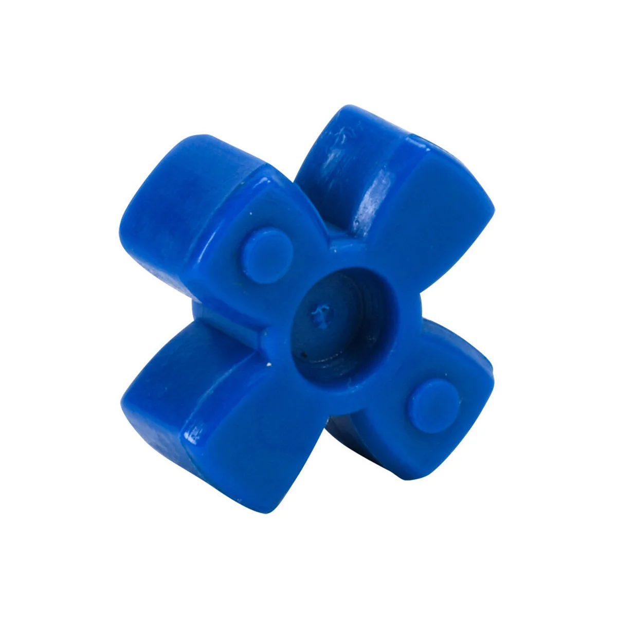 Sung-Il Machinery drive coupling spider, jaw type, size 20, thermoplastic polyurethane, 98A durometer. For use with SJC-20C series hubs.