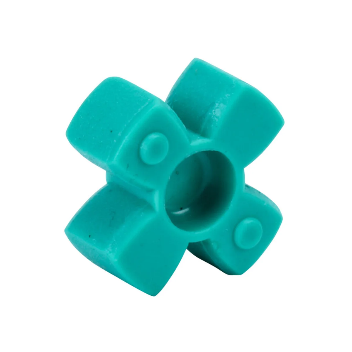 Sung-Il Machinery drive coupling spider, jaw type, size 20, Hytrel, 98A durometer. For use with SJC-20C series hubs.
