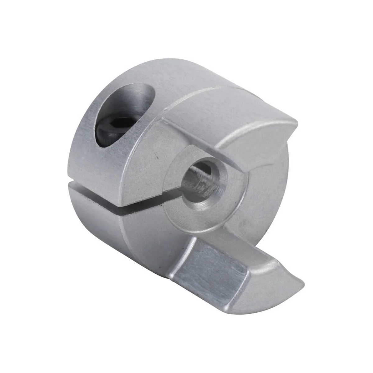 Sung-Il Machinery drive coupling hub, jaw type, aluminum alloy, clamp, size 14, 3mm bore. Requires SJC-14 series spiders.