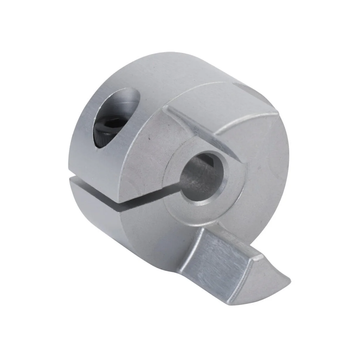 Sung-Il Machinery drive coupling hub, jaw type, aluminum alloy, clamp, size 20, 5mm bore. Requires SJC-20 series spiders.