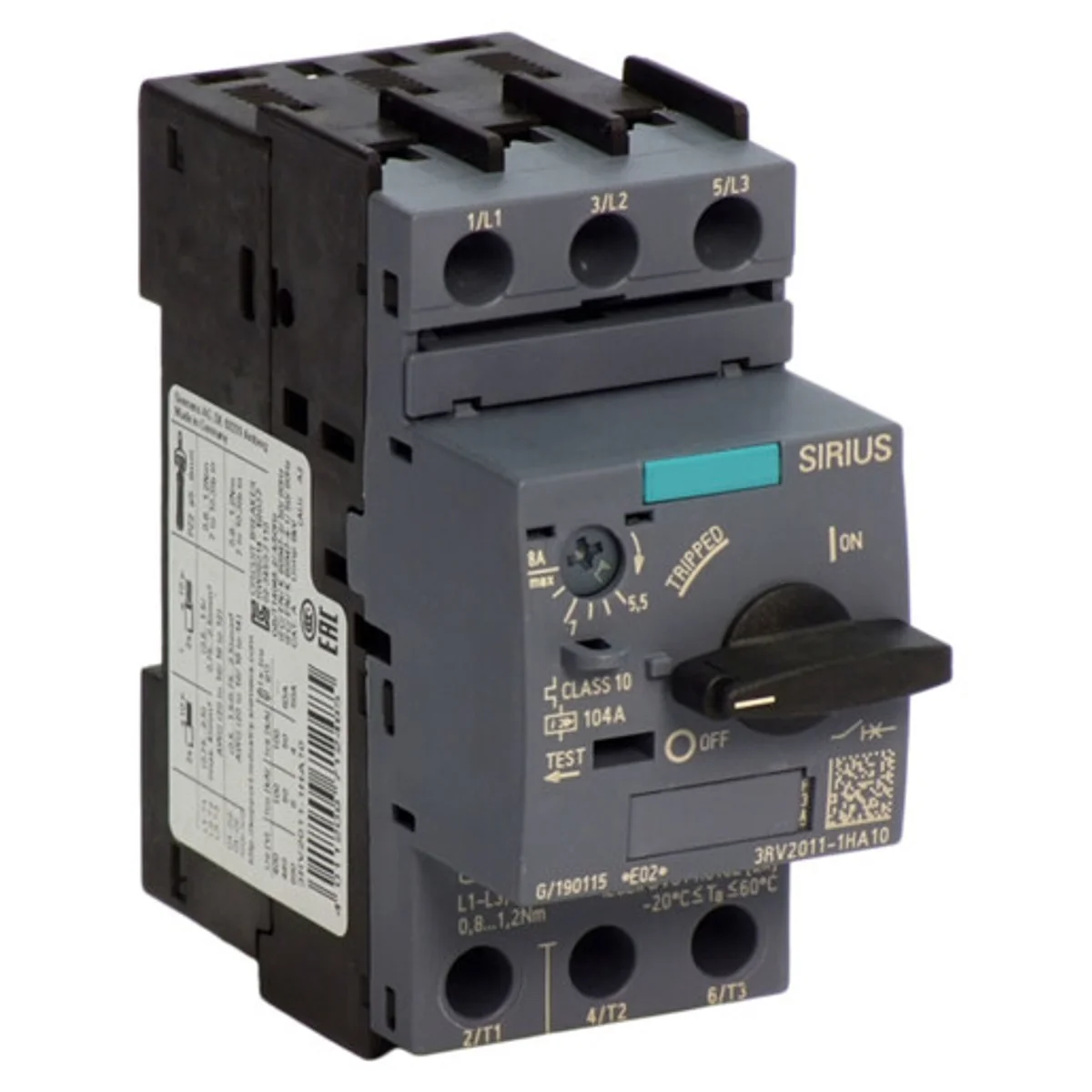 Circuit Breaker 3RV2011-1HA10 for SCM Group CNC, Edgebander, Other, (00L0115995L)